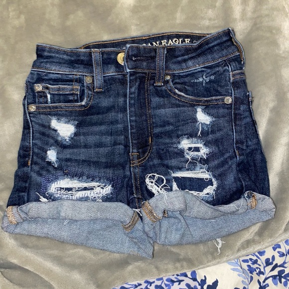 American Eagle High rise shorts